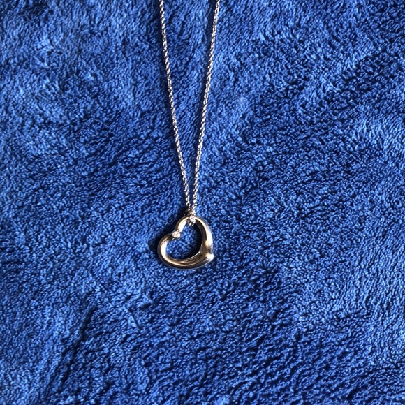 Tiffany & Co. Elsa Peretti Open Heart Pendant - Picture 3 of 8